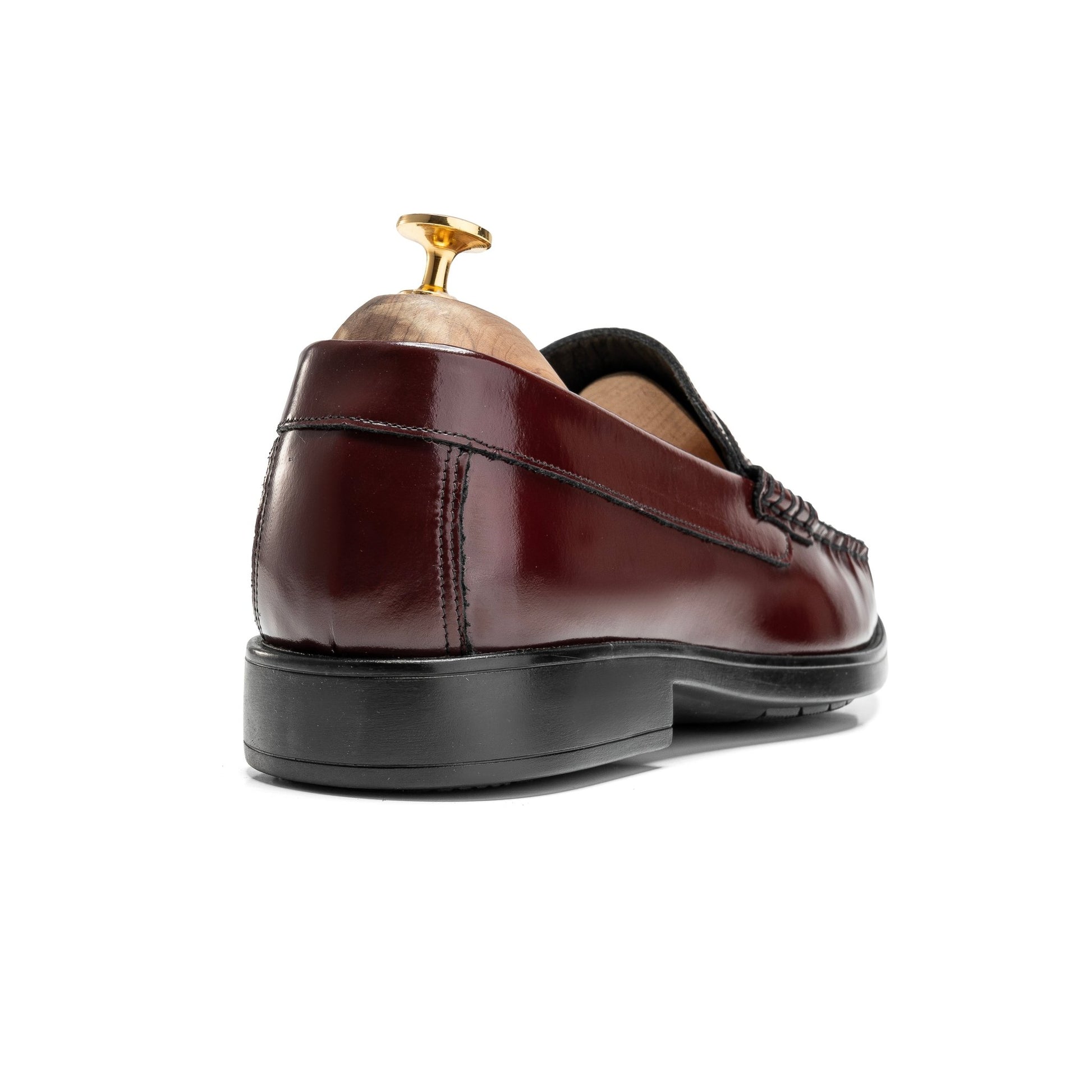 Toe Slip - on Crest Loafer Shoes for Men - Crestshoes