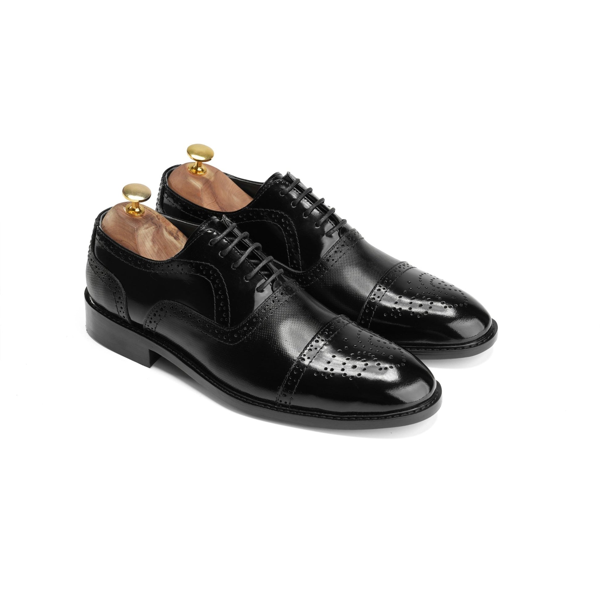 Ultimate Black Formal Oxfords - Crestshoes