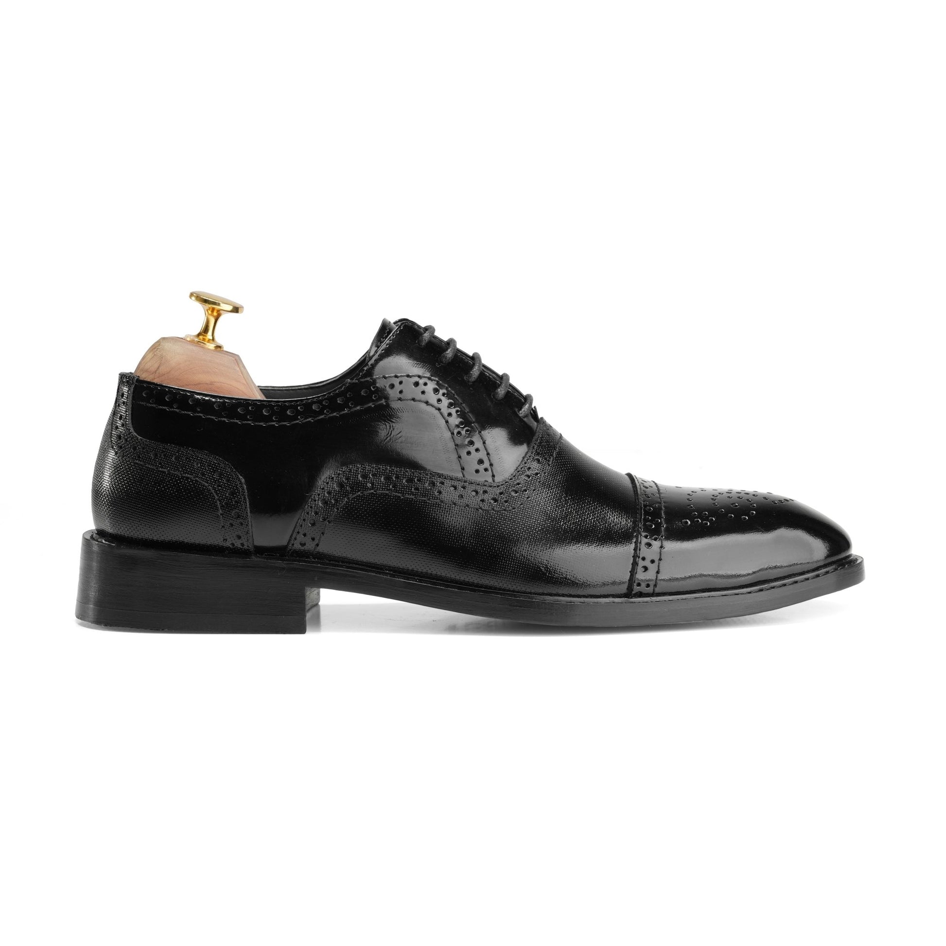 Ultimate Black Formal Oxfords - Crestshoes