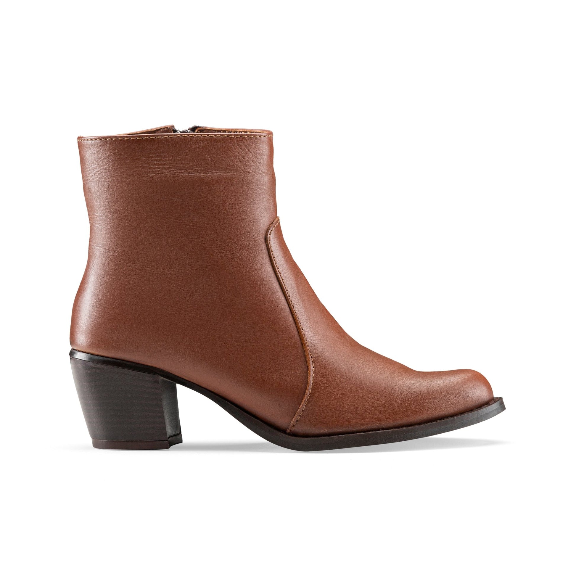 Vagabond Heel Boots rotating - Havan - Crestshoes