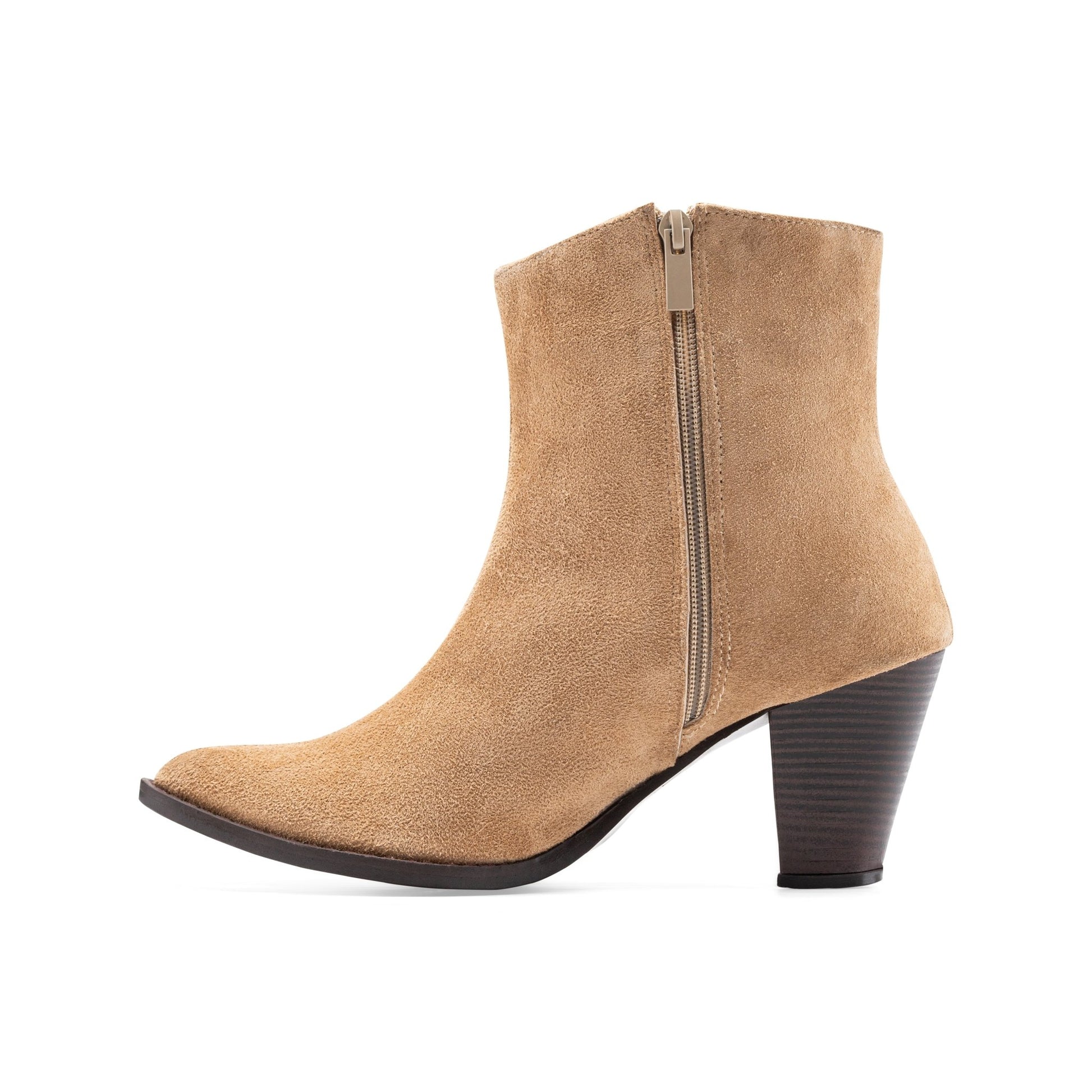 Vagabond Heel Boots - suede Havan - Crestshoes