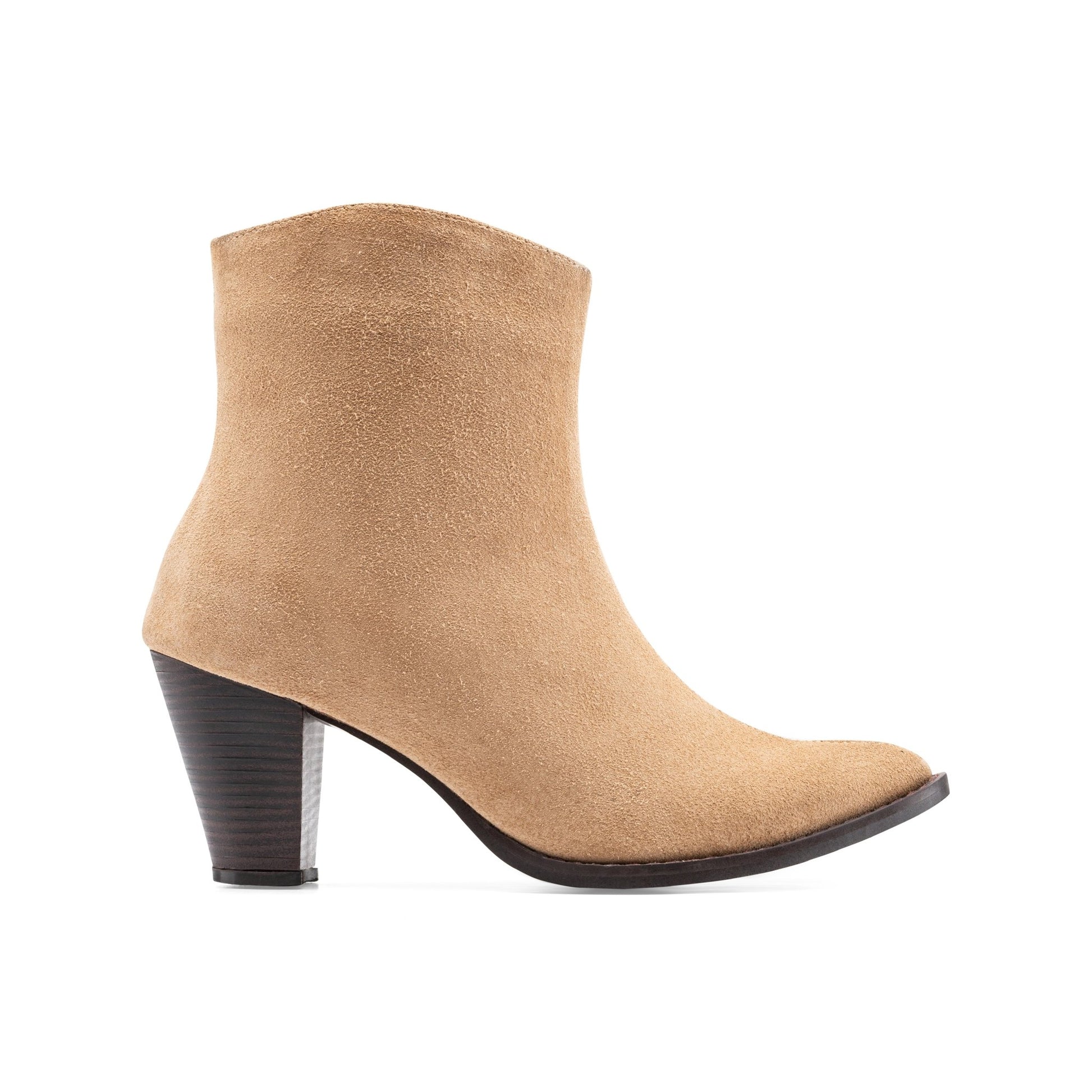 Vagabond Heel Boots - suede Havan - Crestshoes