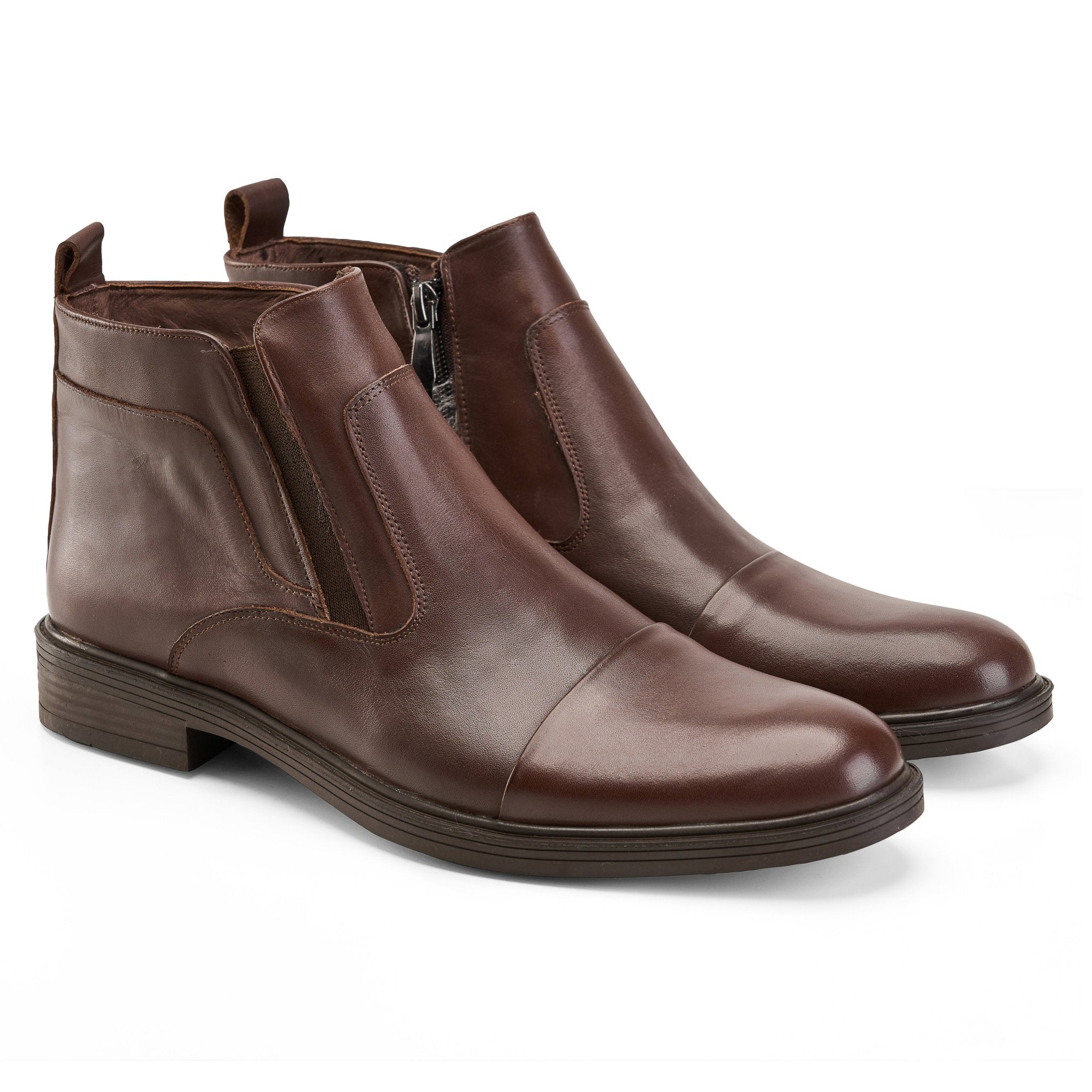 Vintage Craft Leather Boot - Crestshoes