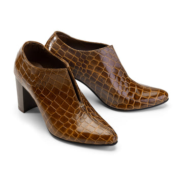 Lacobond | Crocodile Leather Women Heels - Havan