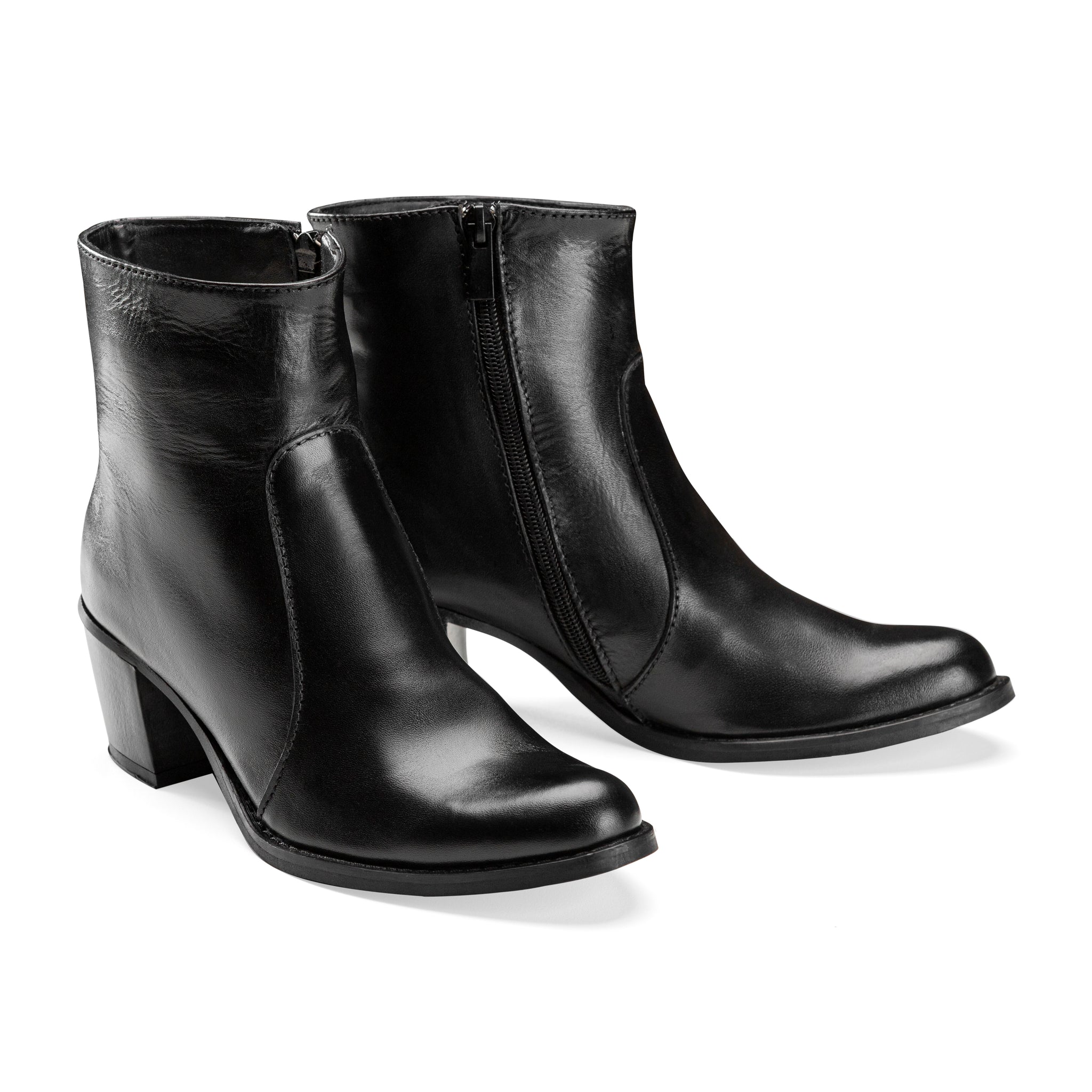 Vagabond Heel Boots rotating - Black