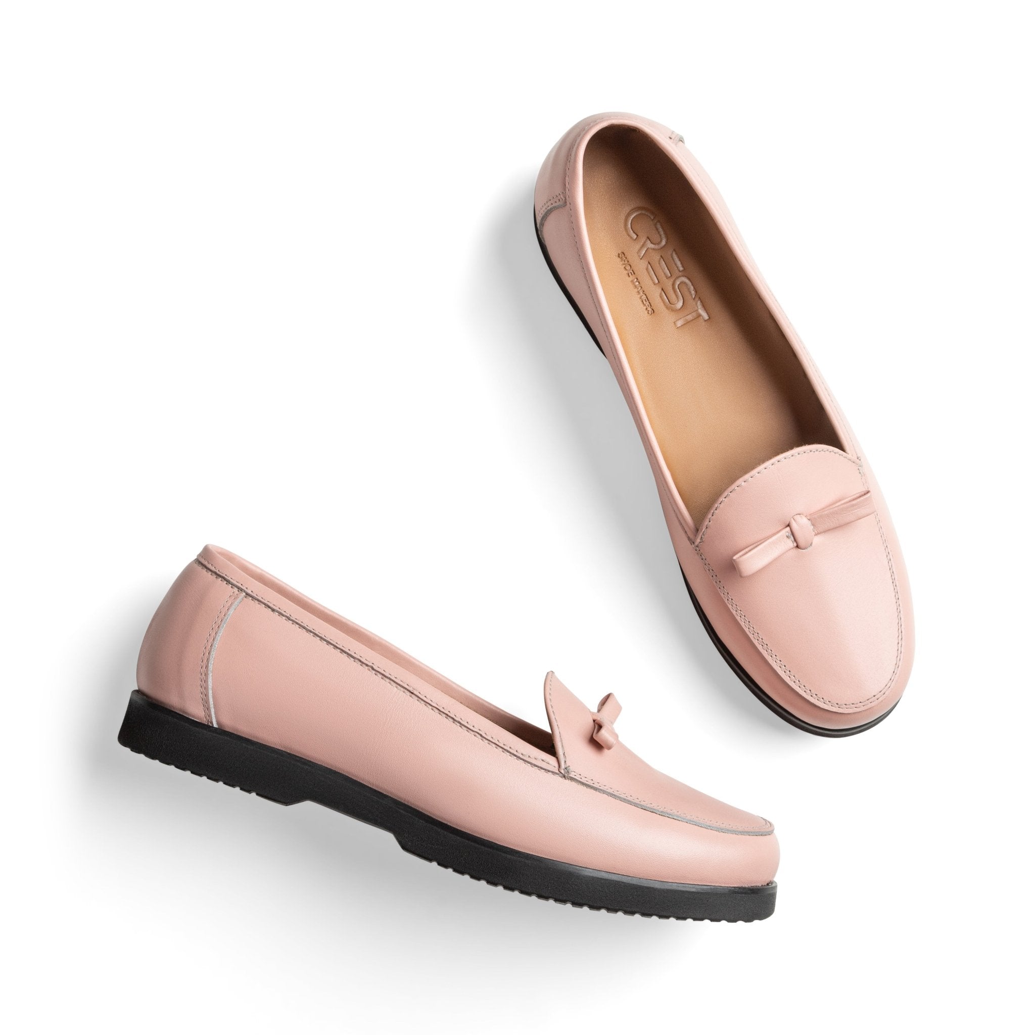 women loafers Pink - Crestshoes