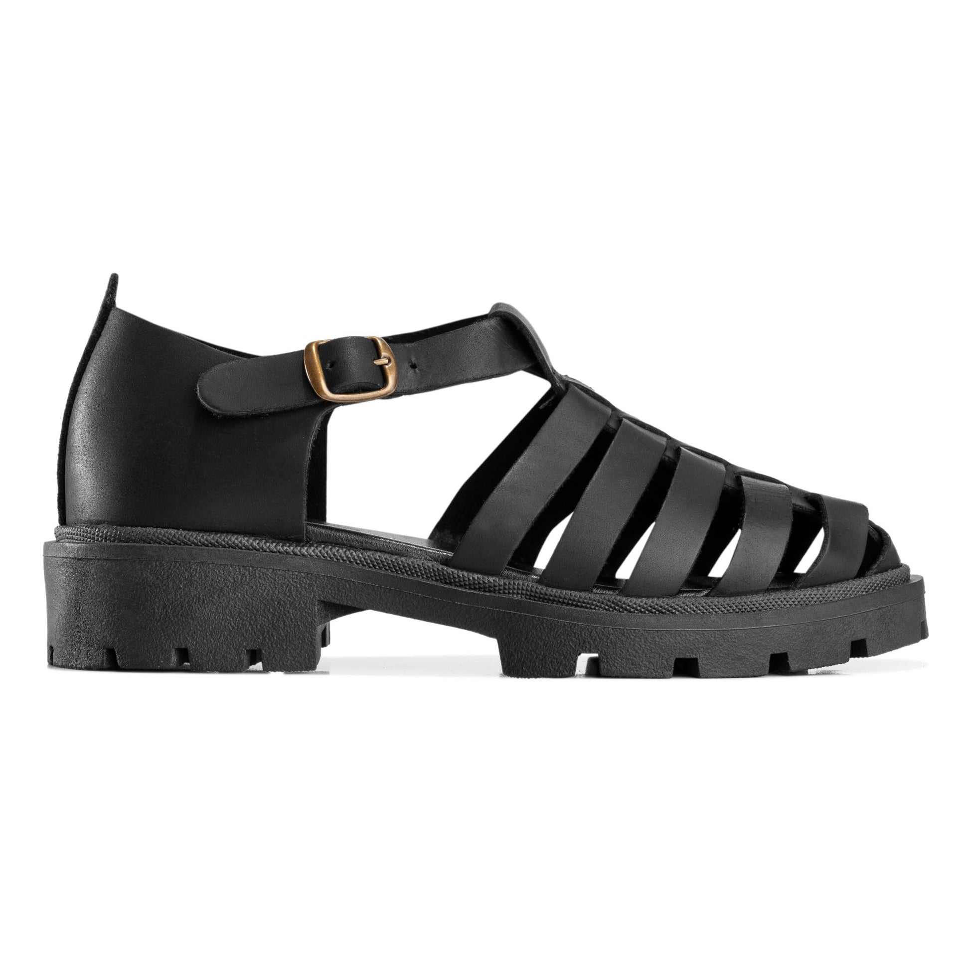 Women Platforms & Wedge Sandals | Black - Crestshoes