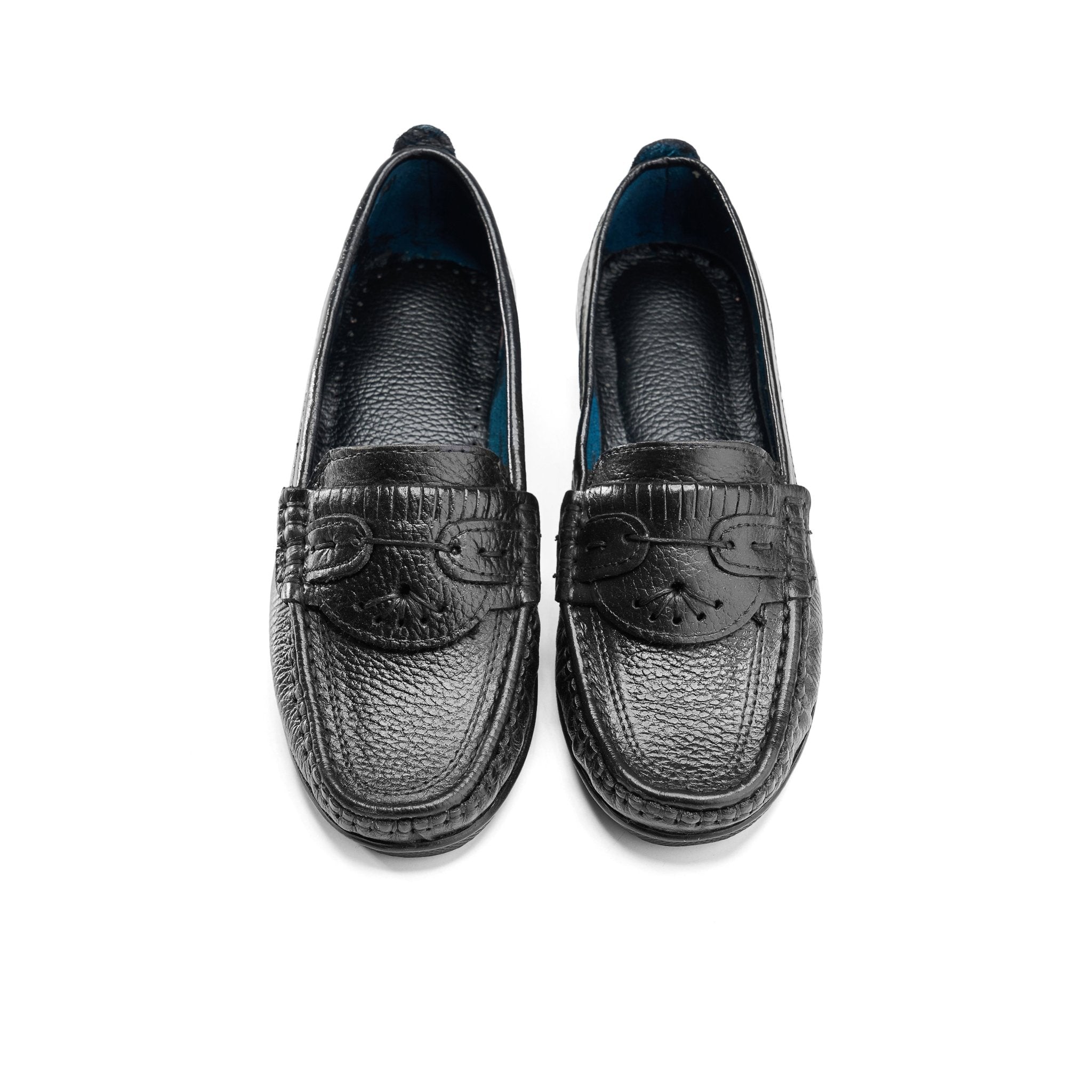 Youth Classic Loafer - Black - Crestshoes